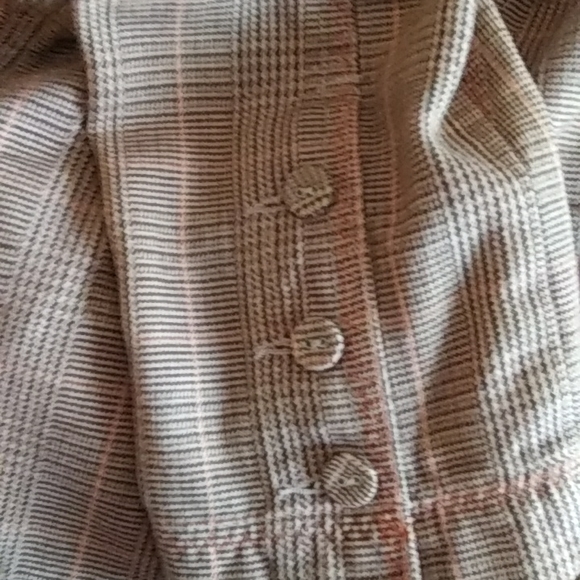 Vintage Cecil Plaid Blazer with Elbow Patches - Picture 12 of 12